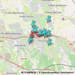 Mappa Via Gibellina, 00132 Roma RM, Italia (0.98923)