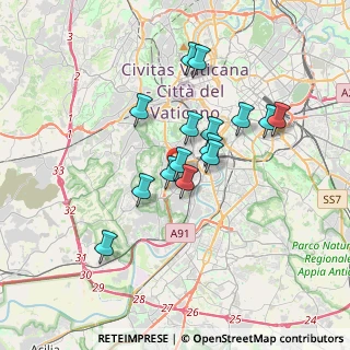 Mappa Via Clarice Marescotti, 00151 Roma RM, Italia (3.05067)