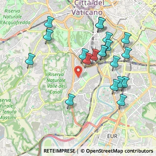 Mappa Via Clarice Marescotti, 00151 Roma RM, Italia (2.271)