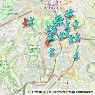 Mappa Via Clarice Marescotti, 00151 Roma RM, Italia (2.0585)