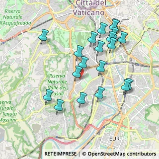 Mappa Via Clarice Marescotti, 00151 Roma RM, Italia (2.122)
