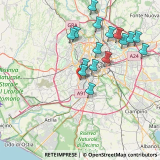 Mappa Via Clarice Marescotti, 00151 Roma RM, Italia (8.81813)
