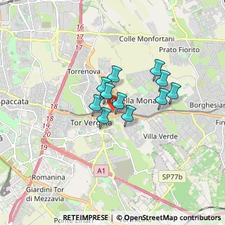 Mappa Via Casilina, 00133 Roma RM, Italia (1.19636)