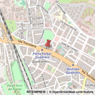 Mappa Via dei Mamili, 11, 00175 Roma, Roma (Lazio)