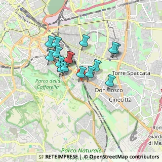 Mappa Via dell' Acquedotto Felice, 00178 Roma RM, Italia (1.46125)
