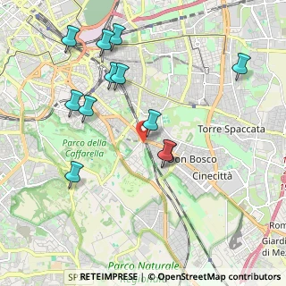 Mappa Via dell' Acquedotto Felice, 00178 Roma RM, Italia (2.22583)