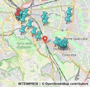 Mappa Via dell' Acquedotto Felice, 00178 Roma RM, Italia (2.22526)