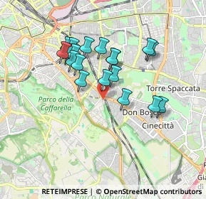Mappa Via dell' Acquedotto Felice, 00178 Roma RM, Italia (1.63474)