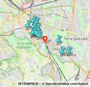 Mappa Via dell' Acquedotto Felice, 00178 Roma RM, Italia (1.48923)
