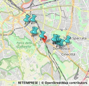 Mappa Via dell' Acquedotto Felice, 00178 Roma RM, Italia (1.34182)