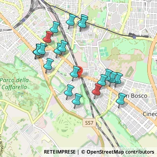 Mappa Via dell' Acquedotto Felice, 00178 Roma RM, Italia (1.0585)