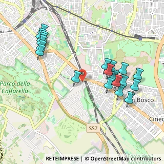 Mappa Via dell' Acquedotto Felice, 00178 Roma RM, Italia (1.151)