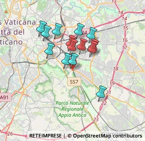 Mappa Via dell' Acquedotto Felice, 00178 Roma RM, Italia (2.94429)