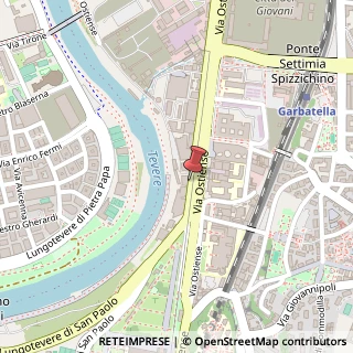 Mappa Via Ostiense, 168, 00154 Roma, Roma (Lazio)
