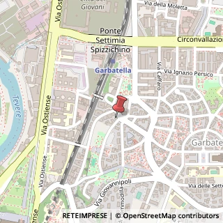 Mappa Via Alberto Guglielmotti, 59, 00154 Roma, Roma (Lazio)