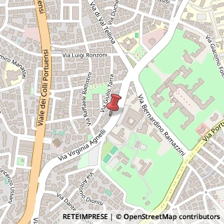 Mappa Via Virginia Agnelli, 14, 00151 Roma, Roma (Lazio)