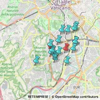 Mappa Via Adolfo Gandiglio, 00151 Roma RM, Italia (1.52824)