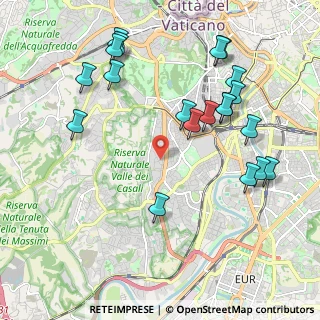 Mappa Via Adolfo Gandiglio, 00151 Roma RM, Italia (2.4315)