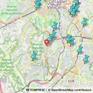 Mappa Via Adolfo Gandiglio, 00151 Roma RM, Italia (3.19833)