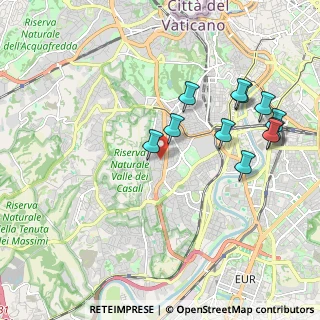 Mappa Via Adolfo Gandiglio, 00151 Roma RM, Italia (2.17)