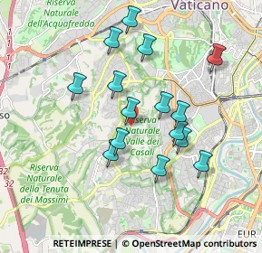 Mappa Via Cardinale di York, 00164 Roma RM, Italia (1.746)