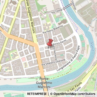 Mappa Via Riccardo de Paolis, 14, 00146 Roma, Roma (Lazio)