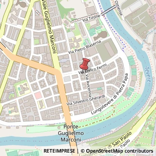 Mappa Via Enrico Fermi, 58, 00146 Roma, Roma (Lazio)