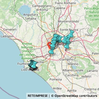 Mappa Via Bernardino Ramazzini, 00151 Roma RM, Italia (13.3575)