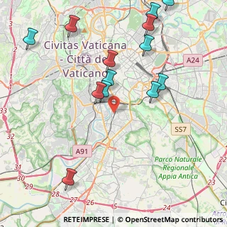 Mappa Via Giuseppe Libetta, 00154 Roma RM, Italia (5.11462)