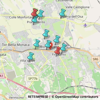 Mappa Via Isnello, 00132 Roma RM, Italia (1.8925)