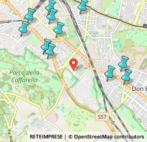Mappa Via Grottaferrata, 00178 Roma RM, Italia (1.35273)
