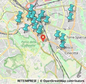 Mappa Via Grottaferrata, 00178 Roma RM, Italia (2.101)