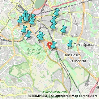 Mappa Via Grottaferrata, 00178 Roma RM, Italia (2.33563)