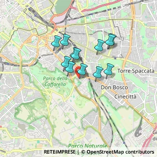 Mappa Via Grottaferrata, 00178 Roma RM, Italia (1.39583)