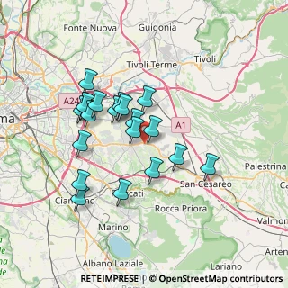 Mappa Via del Casale di Santa Maria, 00132 Roma RM, Italia (6.6025)
