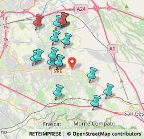 Mappa Via del Casale di Santa Maria, 00132 Roma RM, Italia (3.89118)