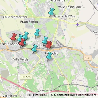 Mappa Via Corleone, 00132 Roma RM, Italia (1.99727)