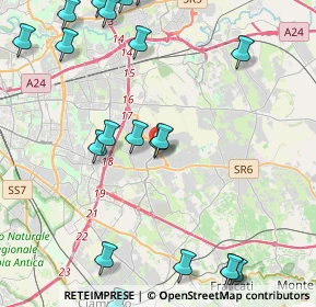 Mappa Tor Bella Monaca, 00030 Monte Porzio Catone RM, Italia (5.982)