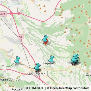 Mappa Via Tre Novembre, 00010 Gallicano Nel Lazio RM, Italia (5.87846)