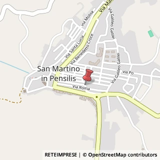 Mappa Via Roma, 7, 86046 San Martino in Pensilis, Campobasso (Molise)