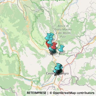 Mappa Via del Carbonaro, 67036 Rivisondoli AQ, Italia (6.505)