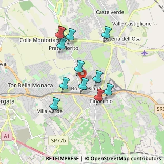 Mappa Via Mesoraca, 00132 Roma RM, Italia (1.71583)