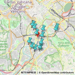 Mappa Via Francesco Negri, 00154 Roma RM, Italia (1.35786)