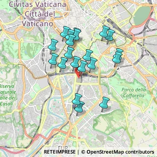 Mappa Via Francesco Negri, 00154 Roma RM, Italia (1.725)