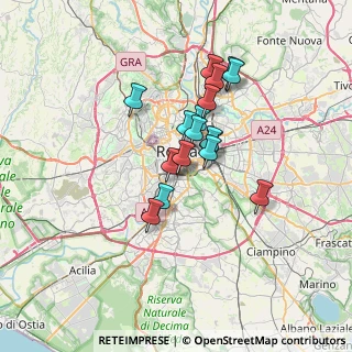 Mappa Via Francesco Negri, 00154 Roma RM, Italia (5.49056)