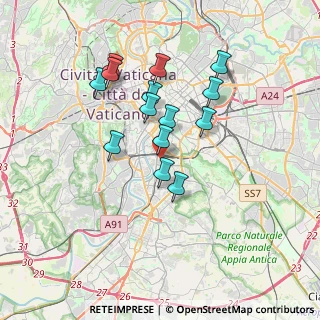 Mappa Via Francesco Negri, 00154 Roma RM, Italia (3.23286)