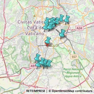 Mappa Via Francesco Negri, 00154 Roma RM, Italia (3.7375)