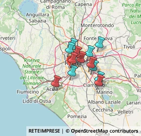 Mappa Via dei Papareschi, 00146 Roma RM, Italia (8.62923)