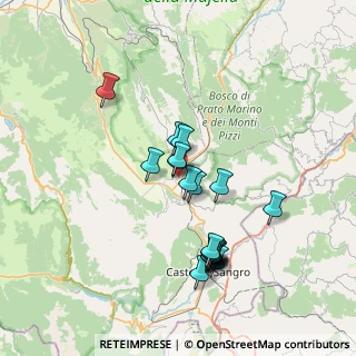 Mappa Via Madonna delle Grazie, 67036 Rivisondoli AQ, Italia (7.113)