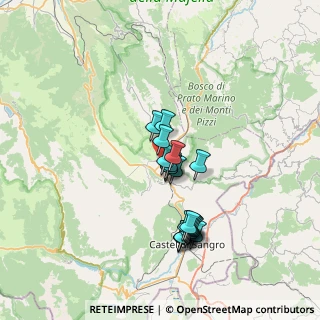 Mappa Via Madonna delle Grazie, 67036 Rivisondoli AQ, Italia (6.3655)